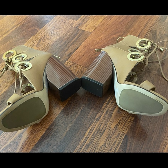 Calvin Klein Block Heel Sandals - Picture 4 of 5